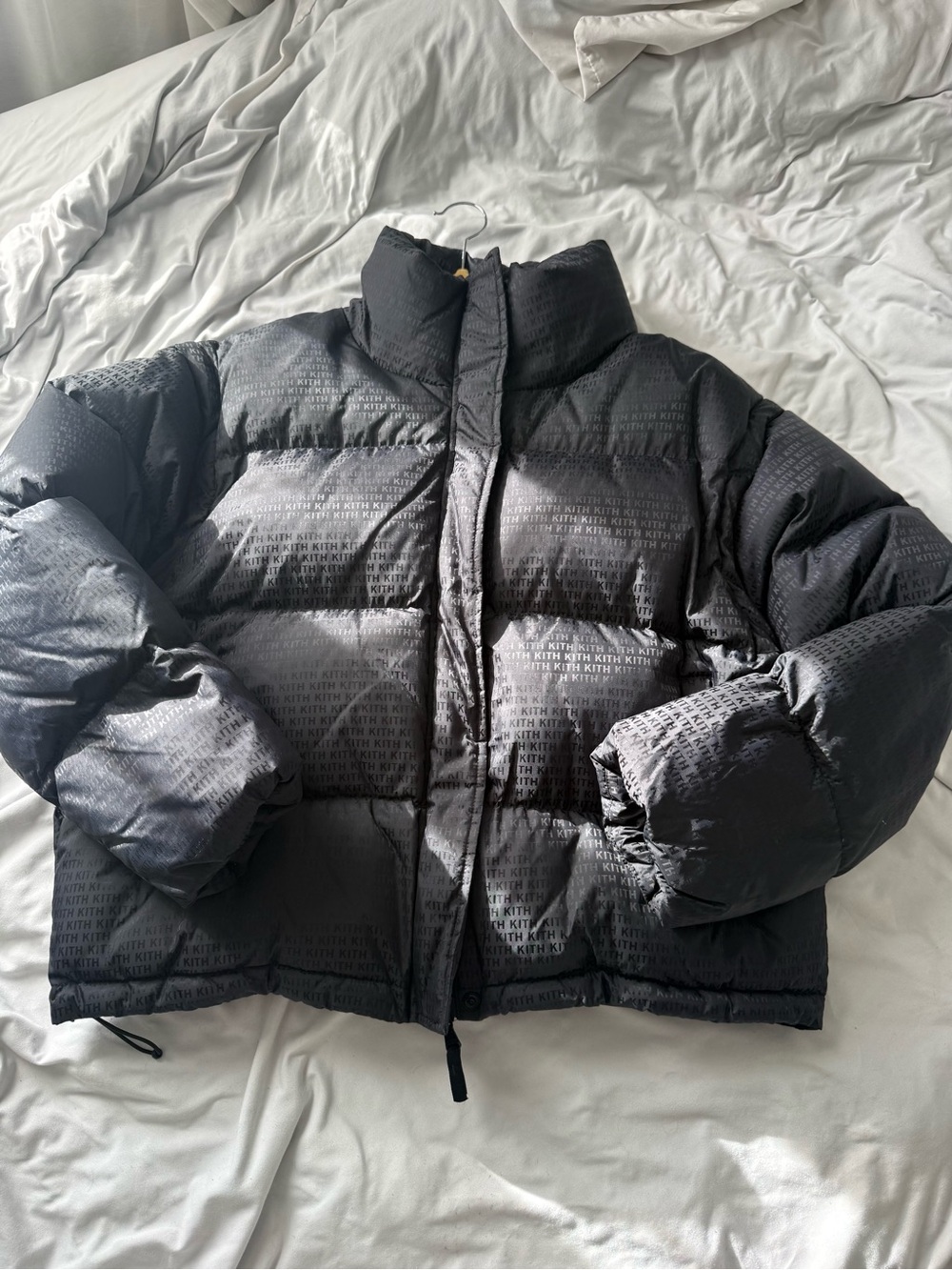 Kith Black Puffer Jacket
